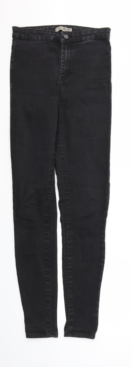 Denim & Co. Womens Black Skinny Jeans Size 10 L31 in