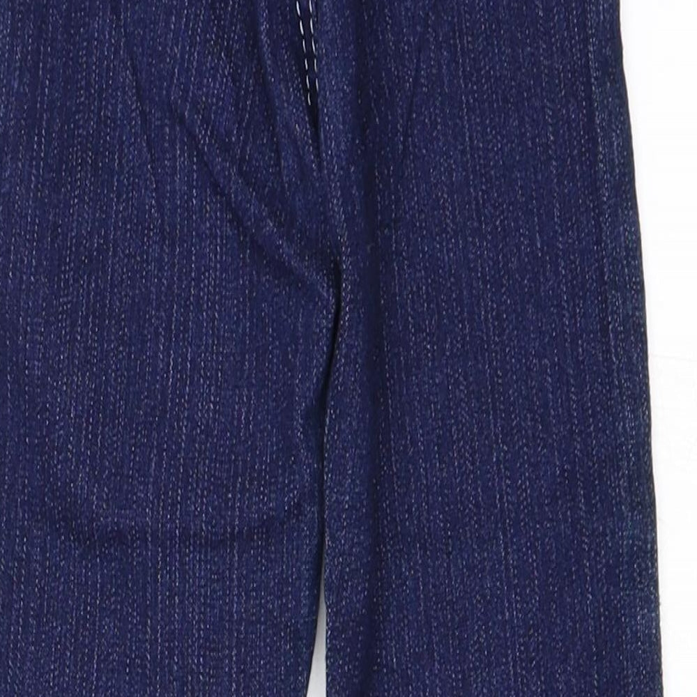 Preworn Girls Blue Denim Skinny Jeans Size 2 Years