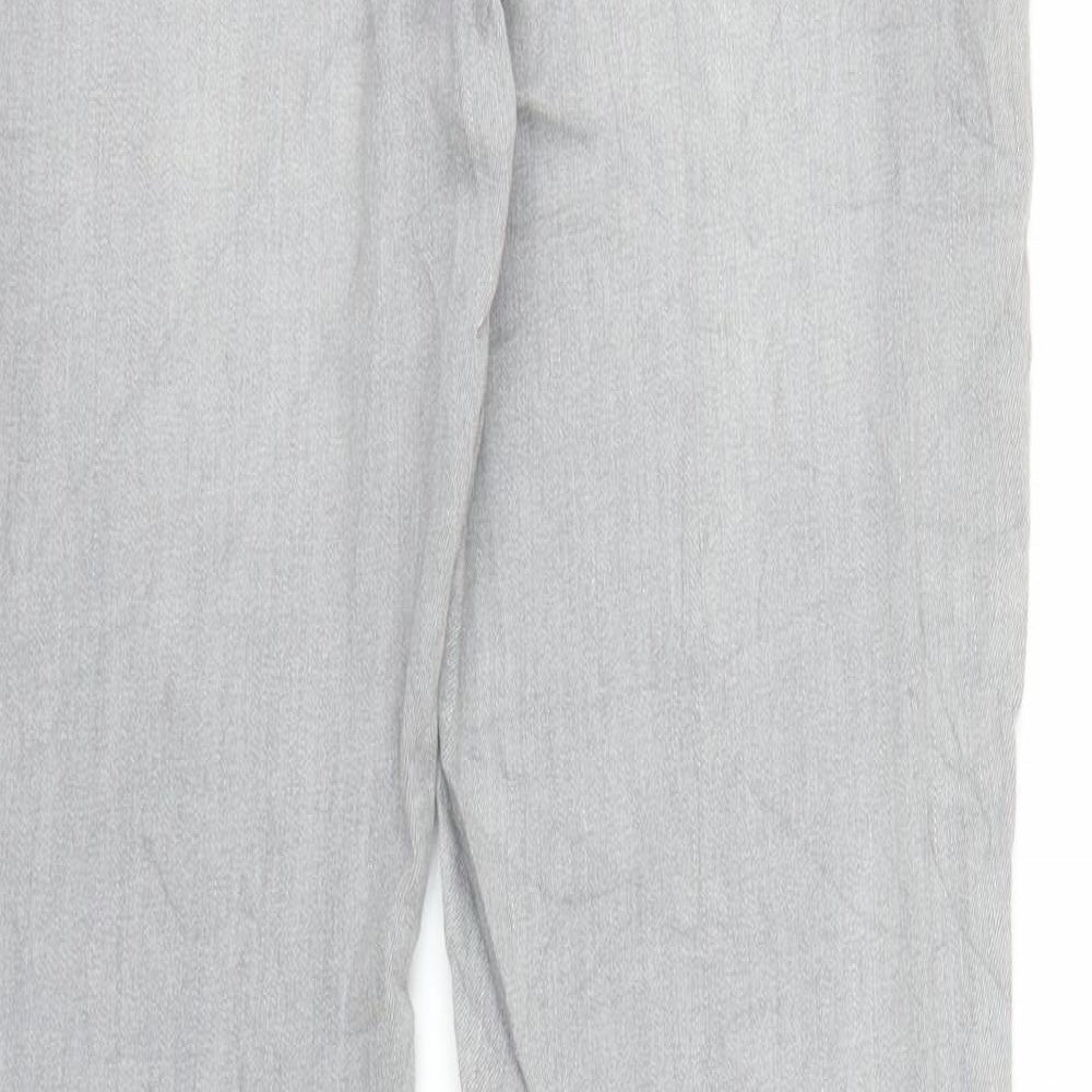 Womens UK Size M Preworn Regular Fit Jegging Grey Jeans