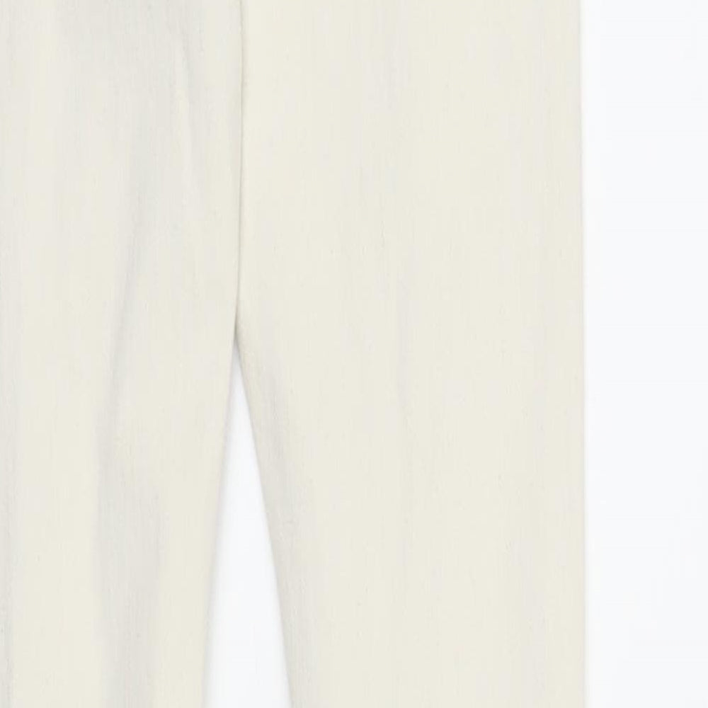 River Island Womens White  Denim Skinny Jeans Size 6 L27 in