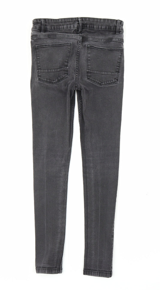 Peacocks Womens Black Denim Skinny Jeans Size 28 in L26 in