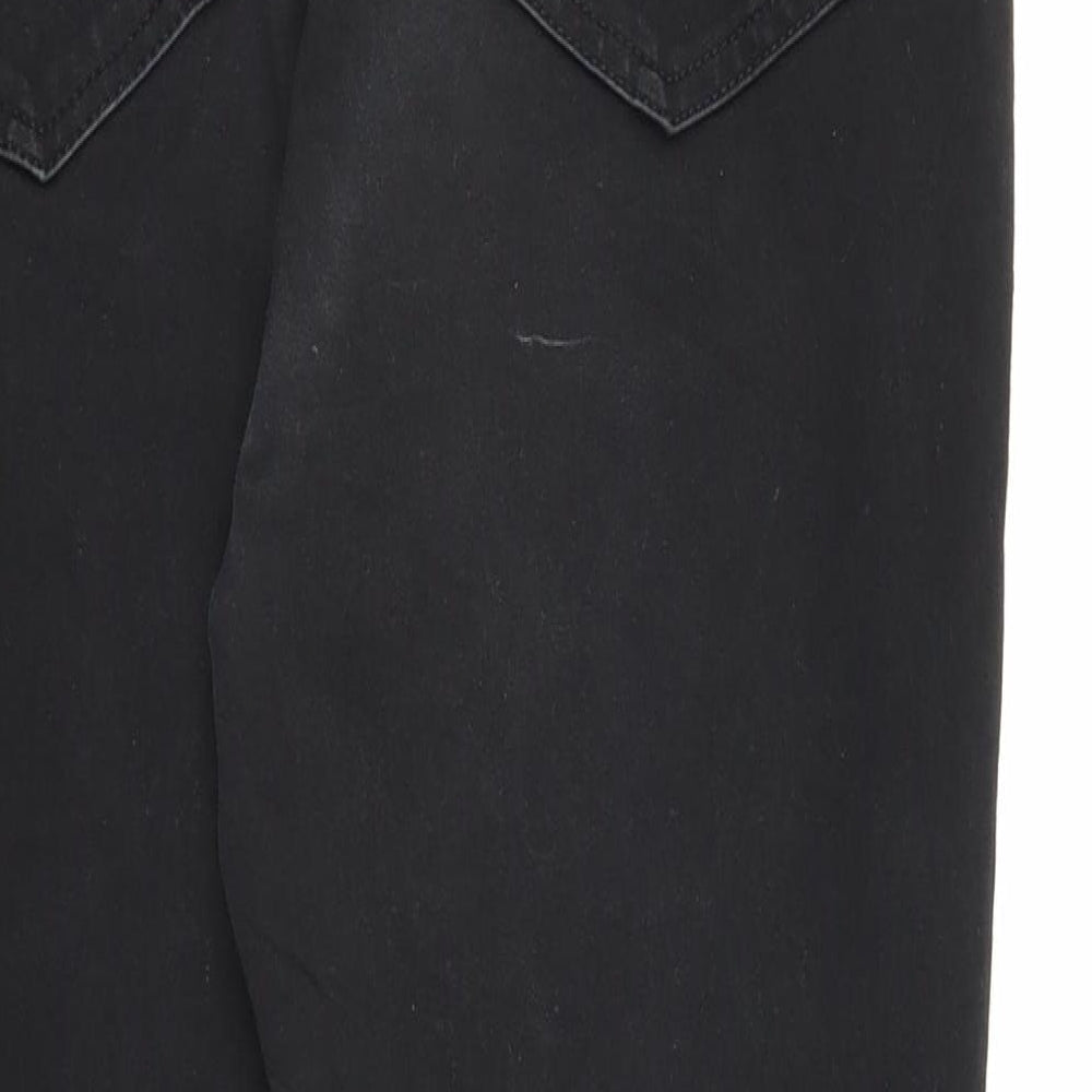 Womens UK Size 14 Preworn Regular Fit Jegging Black Jeans