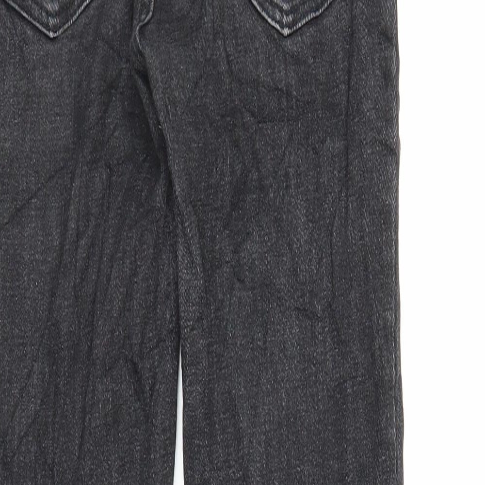 Zara Mens Black Denim Skinny Jeans Size 24 in L26 in