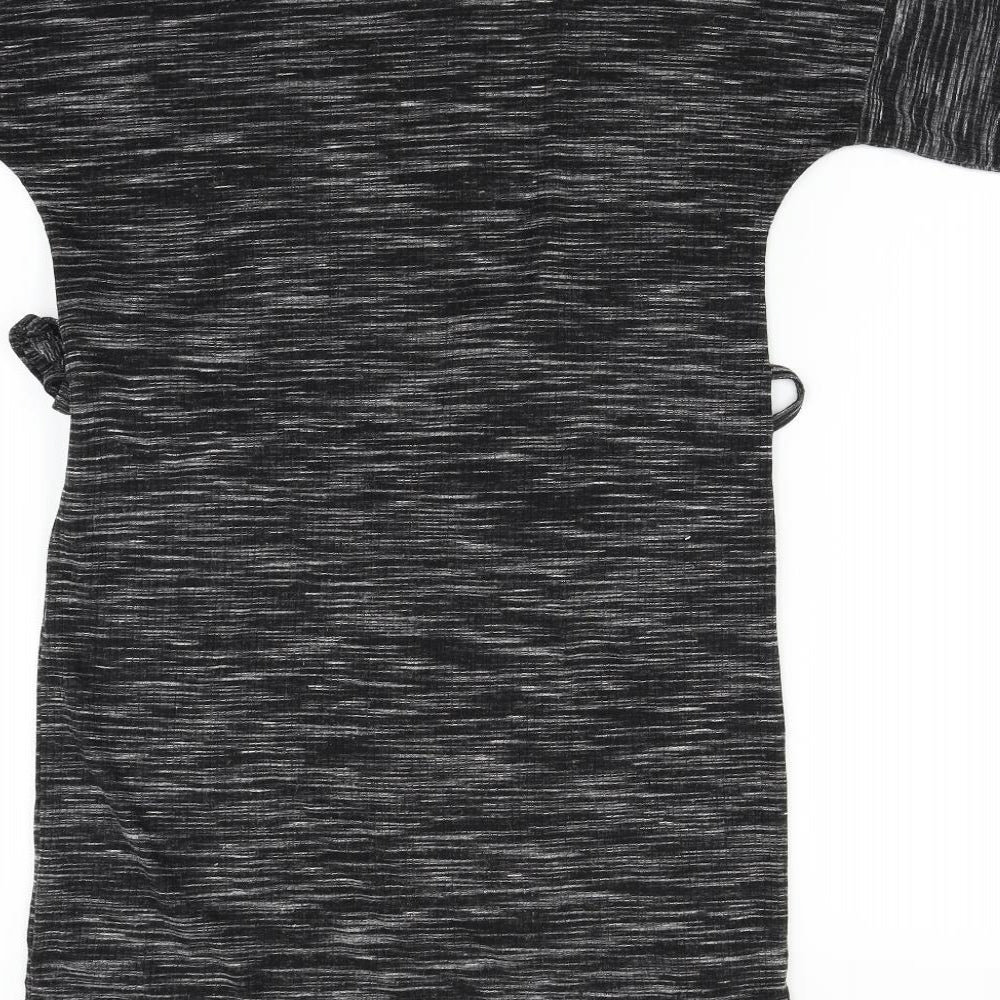 Boohoo Womens Black Fit & Flare Size 10