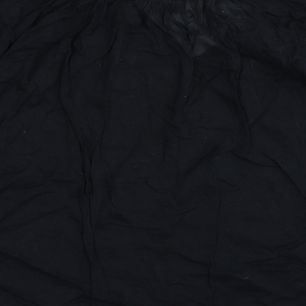 F&F Womens Black Basic Blouse Size S