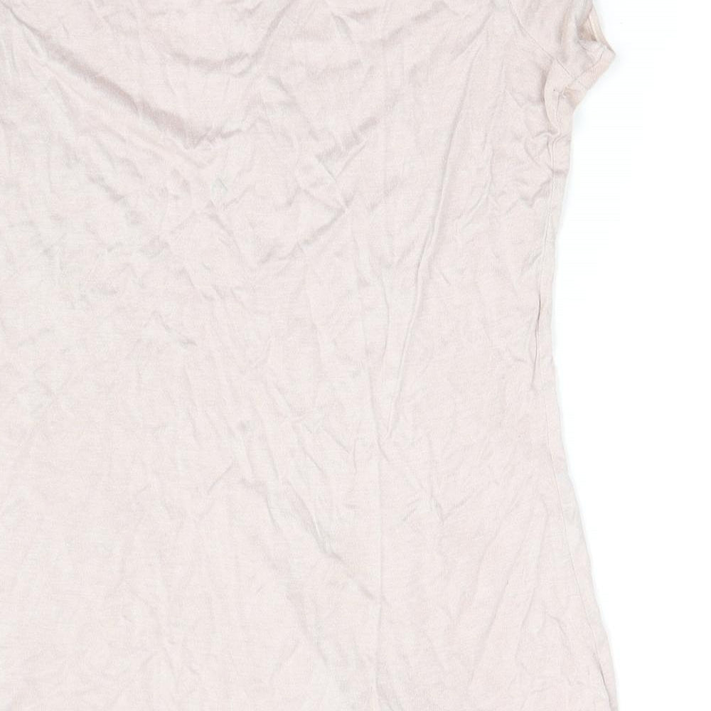 Womens UK Size 12 NEXT Pink Basic T-Shirt