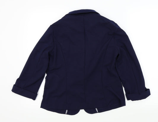Womens UK Size 12 New Look Blue Jacket