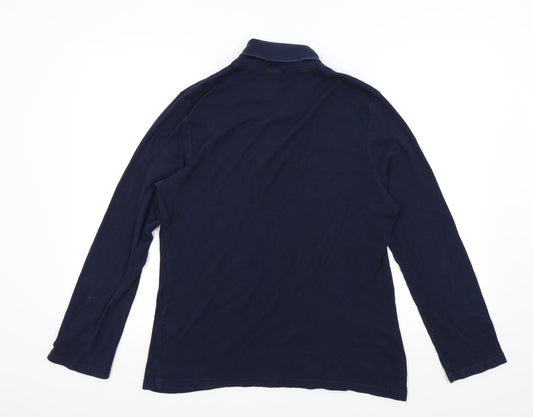 Topshop Mens Blue Pullover Jumper Size M