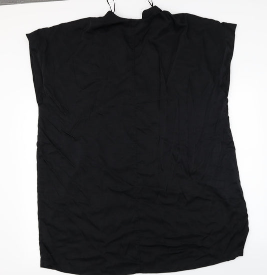 H&M Womens Black Basic Blouse Size M