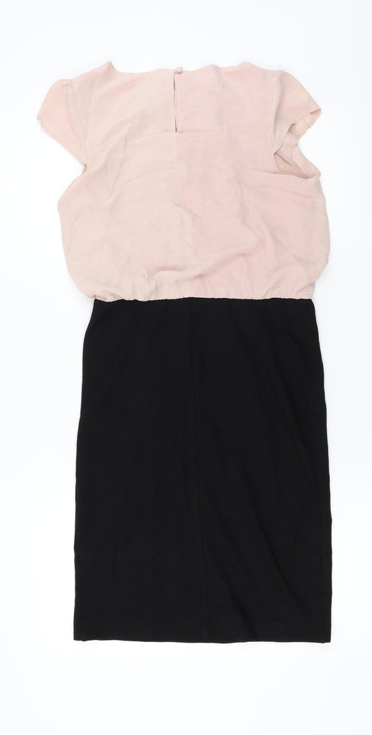 Monsoon Womens Pink Bodycon Size 8