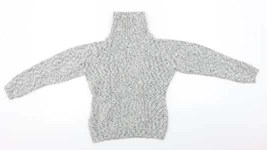 EWM Womens Grey Pullover Jumper Size S
