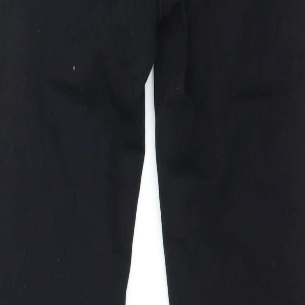Denim & Co. Womens Black Denim Skinny Jeans Size 6 L25 in