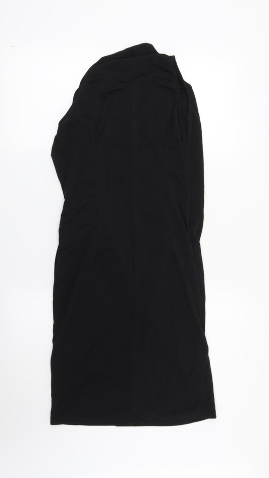 Preworn Womens Black Bodycon Size S