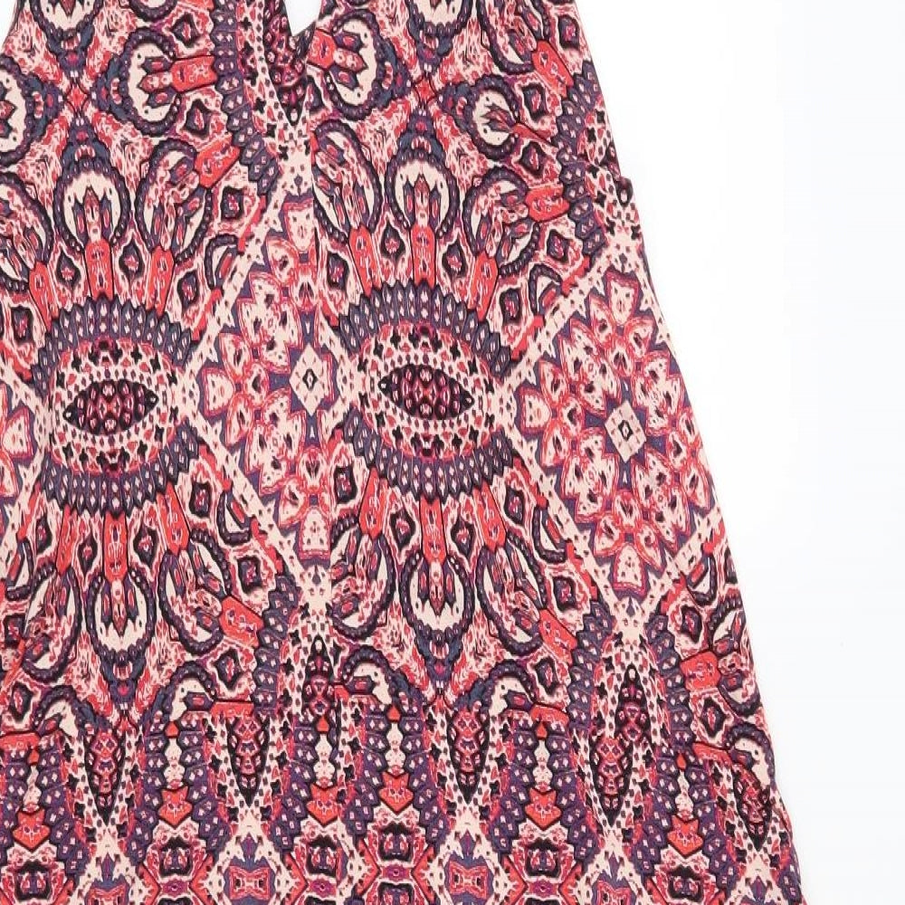 Cynthia Rowley Womens Pink Paisley Trapeze & Swing Size XS