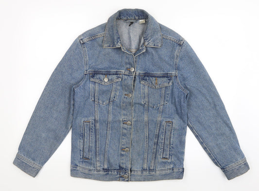 Womens UK Size 6 Divided Blue Jacket