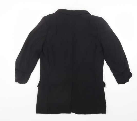 Womens UK Size 8 H&M Black Jacket