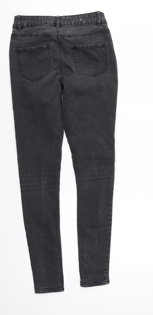 George Womens Black Skinny Jeans Size 8 L28 in