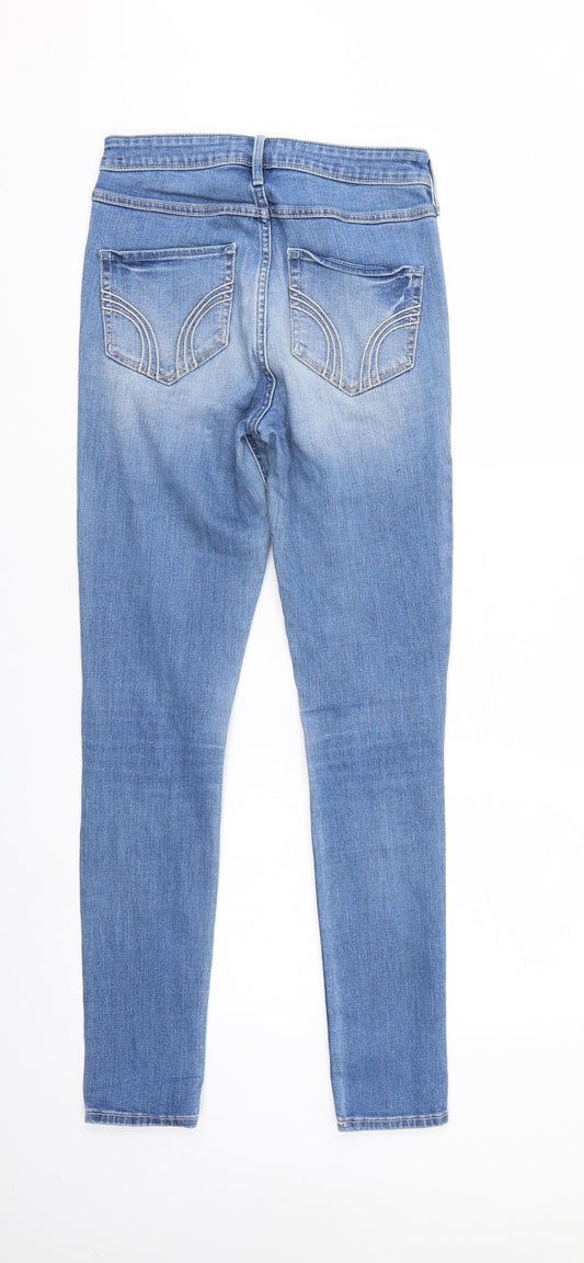 Hollister Mens Blue Denim Tapered Jeans Size 26 L29 in