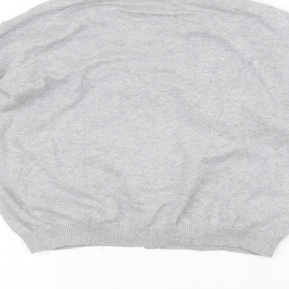 Preworn Womens Grey Cardigan Jumper Size 12