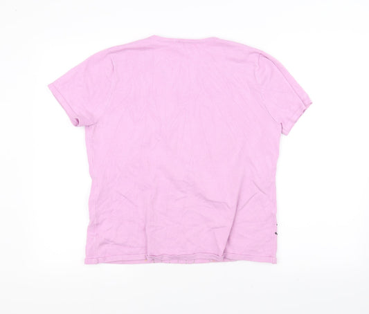 Womens UK Size M casamia Pink Basic T-Shirt