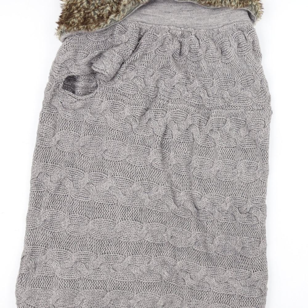 Womens UK Size S Zara Grey Jacket