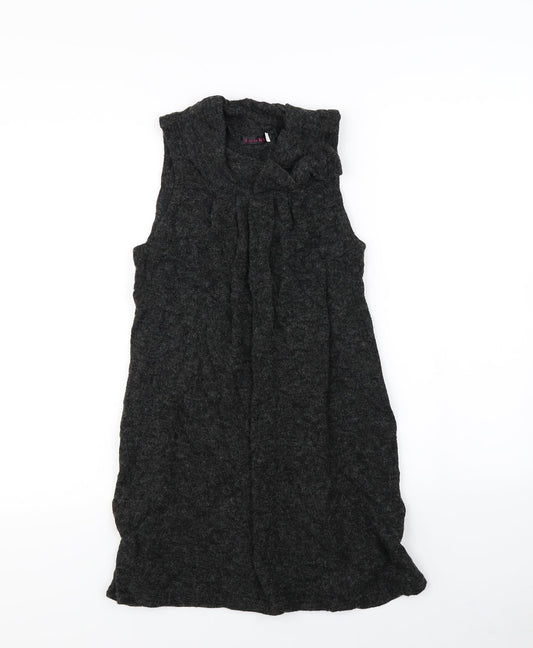 Tenki Womens Grey Jumper Dress Size M