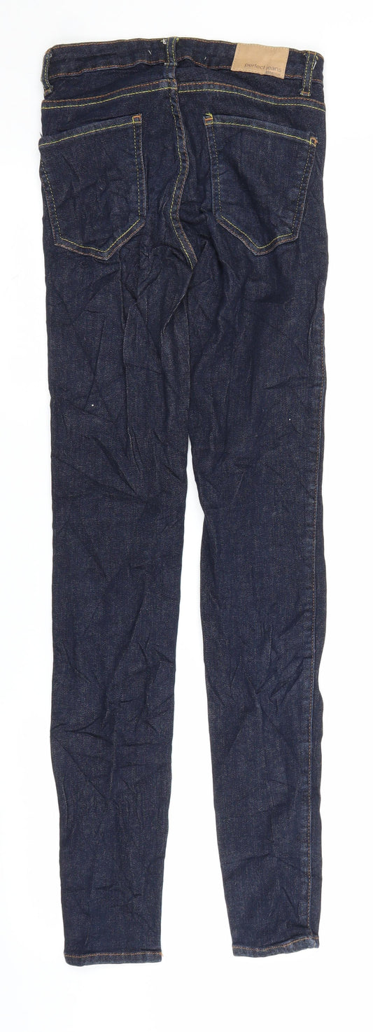 Womens UK Size 6 Gina Tricot Regular Fit Jegging Blue Jeans