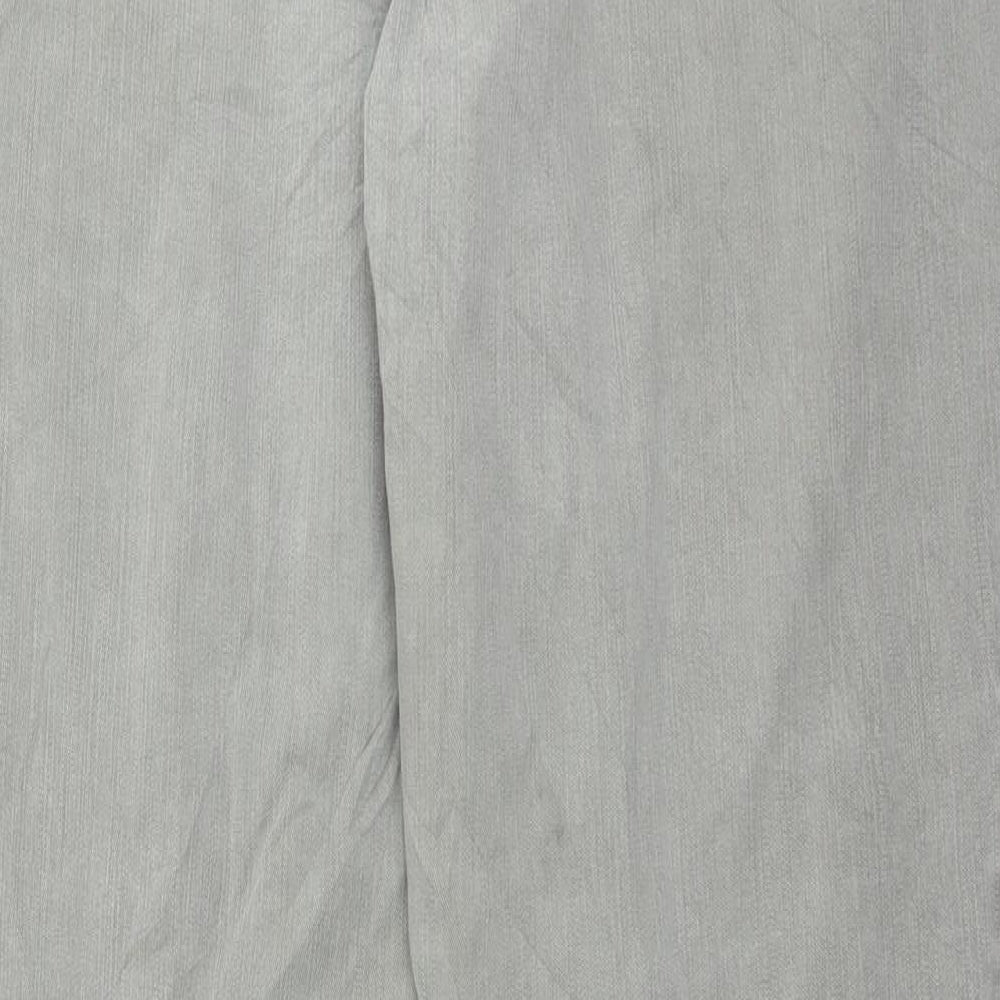 MAC Womens Grey Denim Straight Jeans Size 37 in L30 in