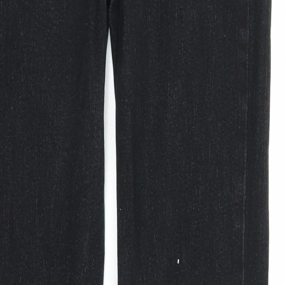 Fluid Womens Black Denim Skinny Jeans Size 10 L29 in