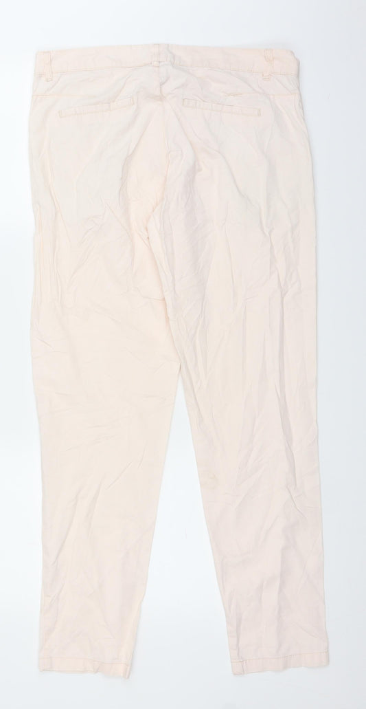 ORSAY Womens Pink Straight Jeans Size 32 in L28 in