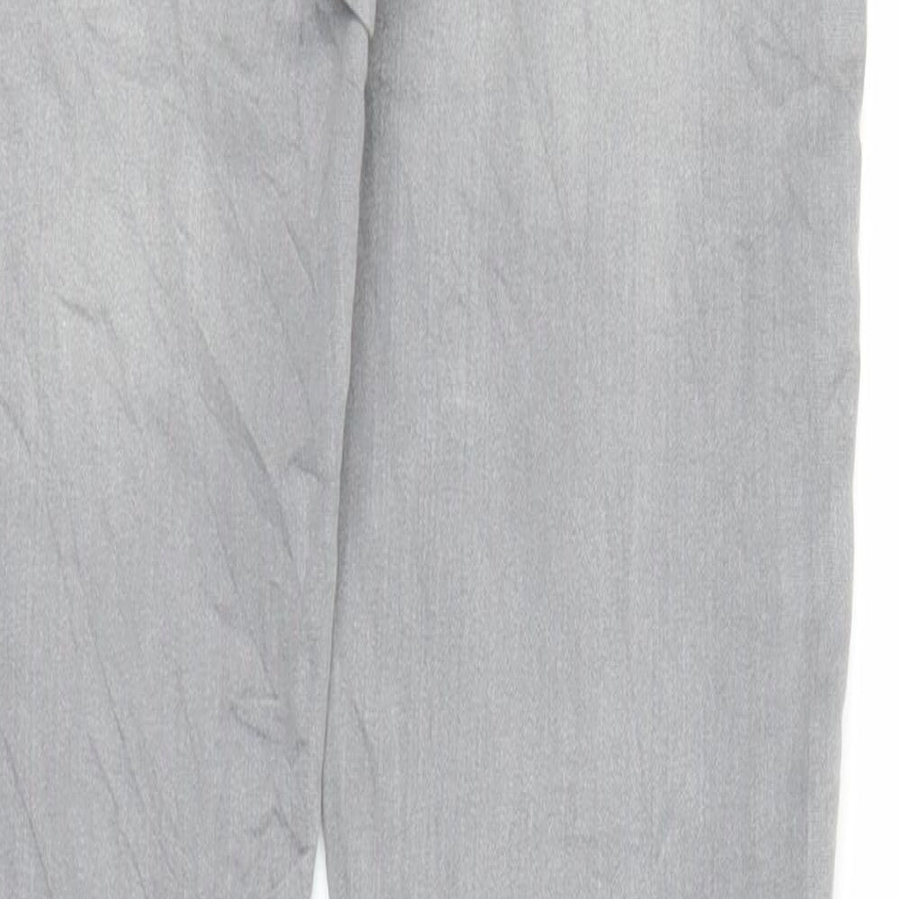 Denim & Co. Womens Grey Denim Skinny Jeans Size 8 L29 in