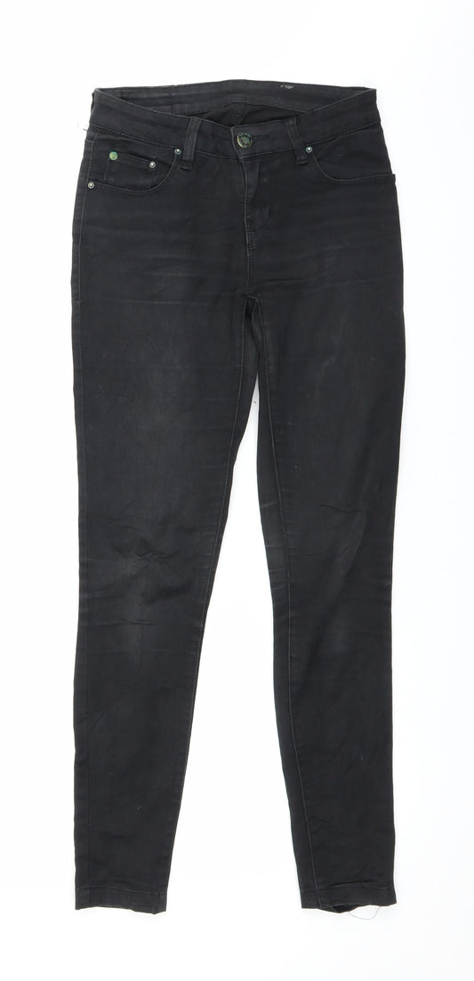 157 Womens Black Denim Skinny Jeans Size 27 in L28 in
