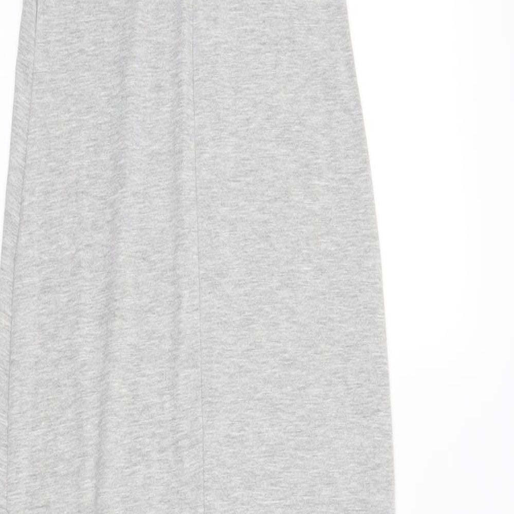Boohoo Womens Grey Tank Dress Size 10