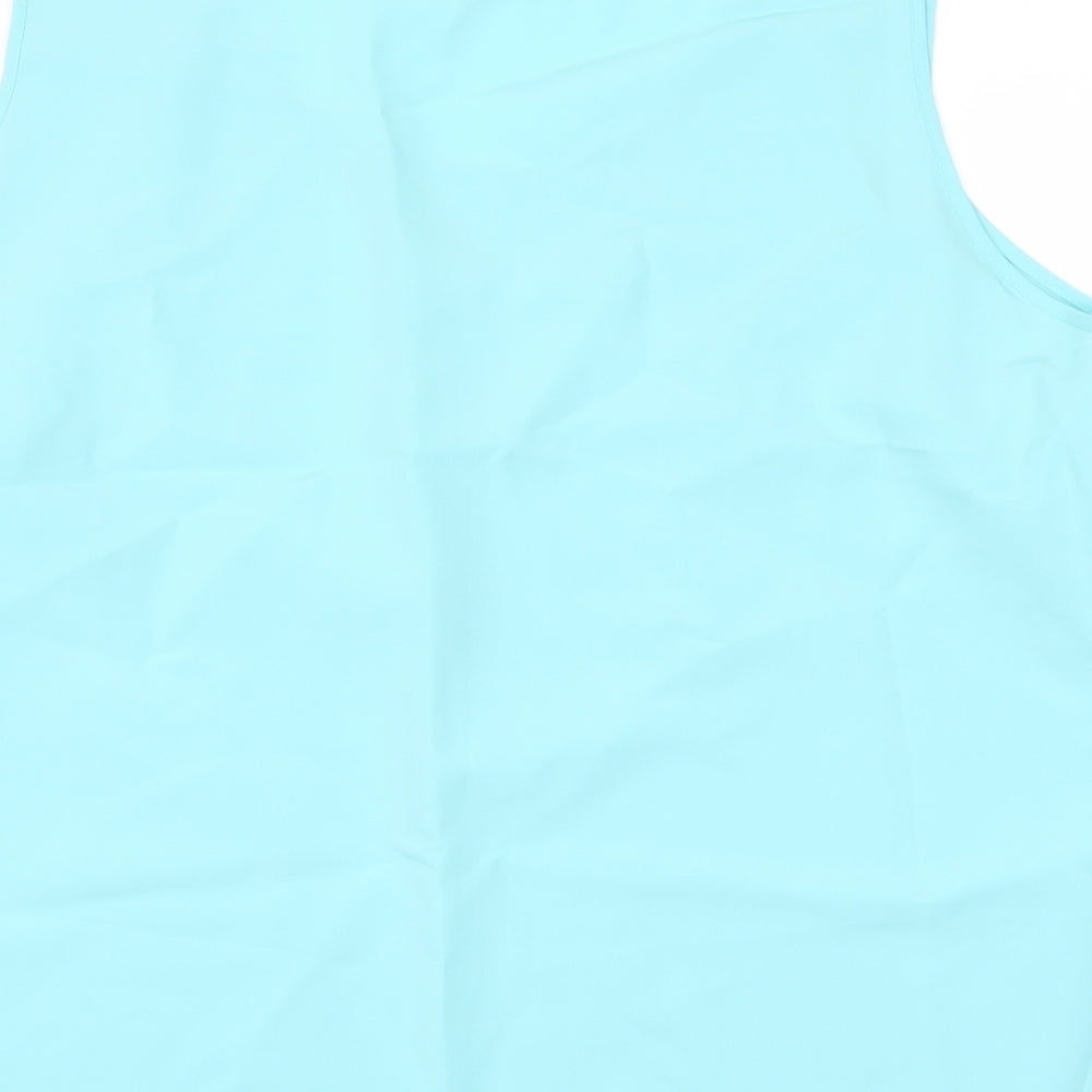 Womens UK Size 20 Marks and Spencer Blue Basic Tank