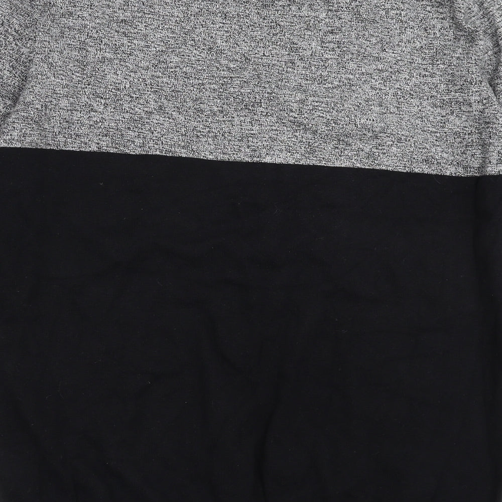 New Look Mens Black Pullover Jumper Size L