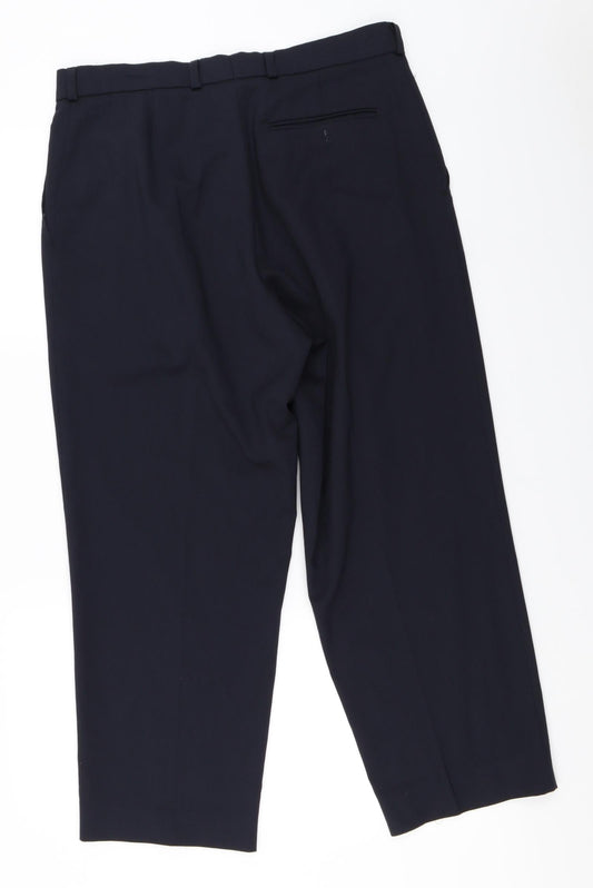 Debenhams Mens Blue Trousers Size 34 in