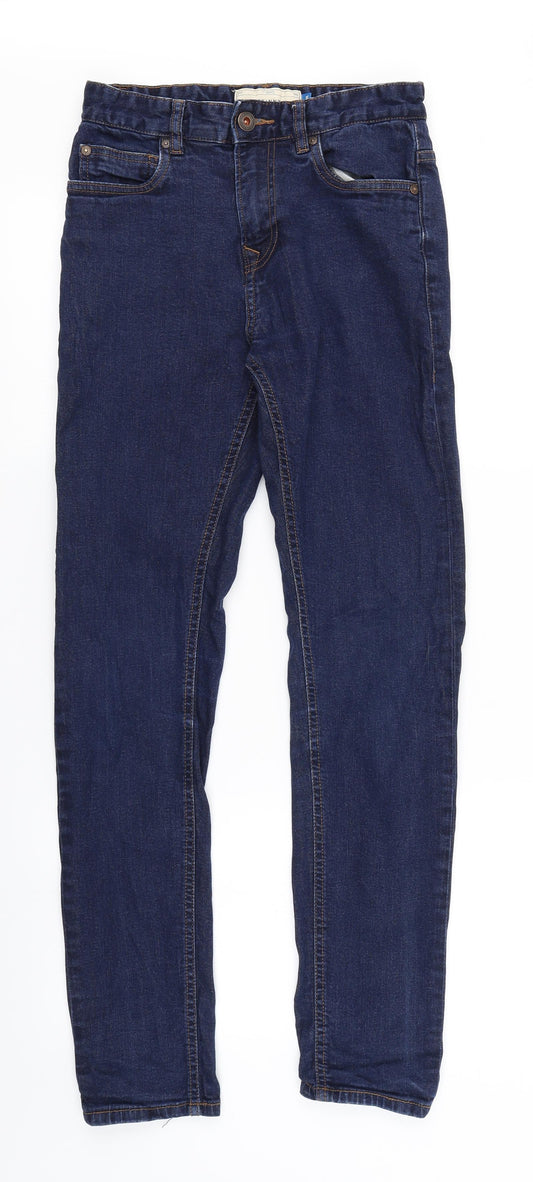 Next Womens Blue Denim Skinny Jeans Size 28 in L31 in