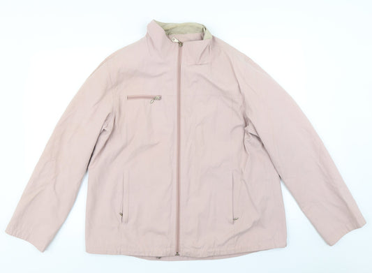 Womens UK Size 14 Berkertex Pink Jacket