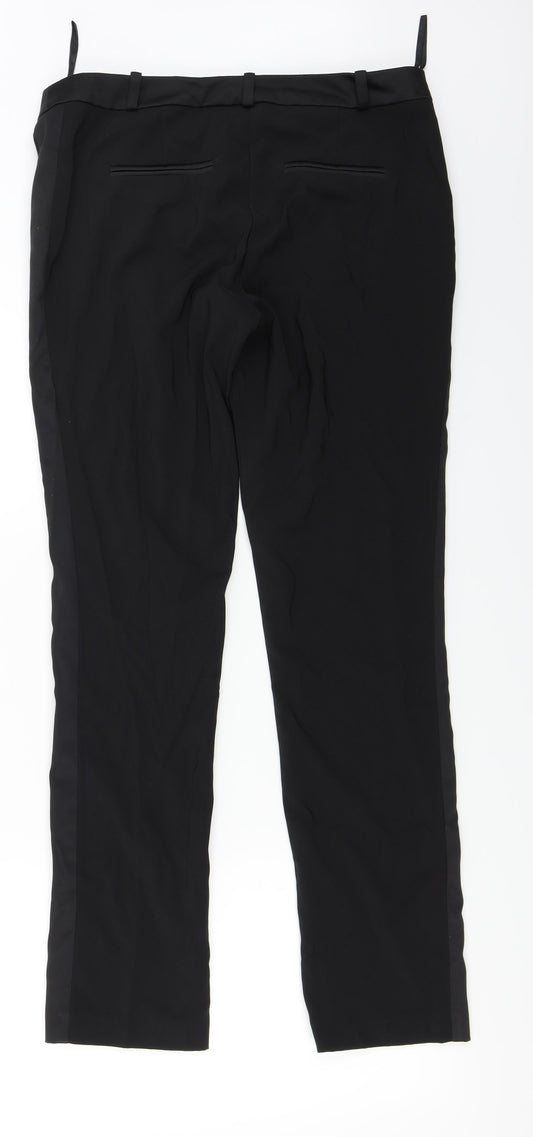 Womens UK Size 30 in Bravado Regular Fit Black Trousers