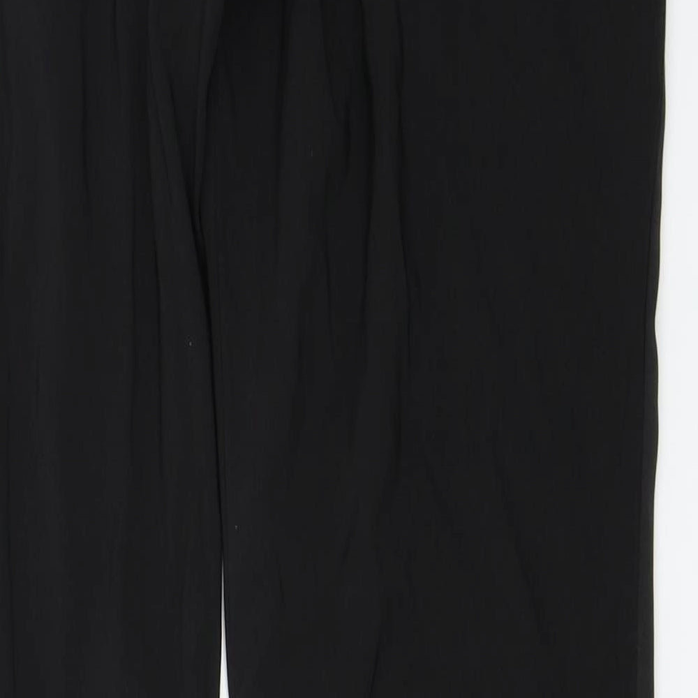 Womens UK Size 30 in Bravado Regular Fit Black Trousers