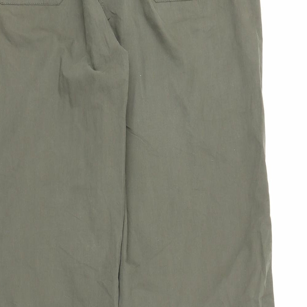TU Womens Green Carpenter Trousers Size 14 L29 in - Belt included