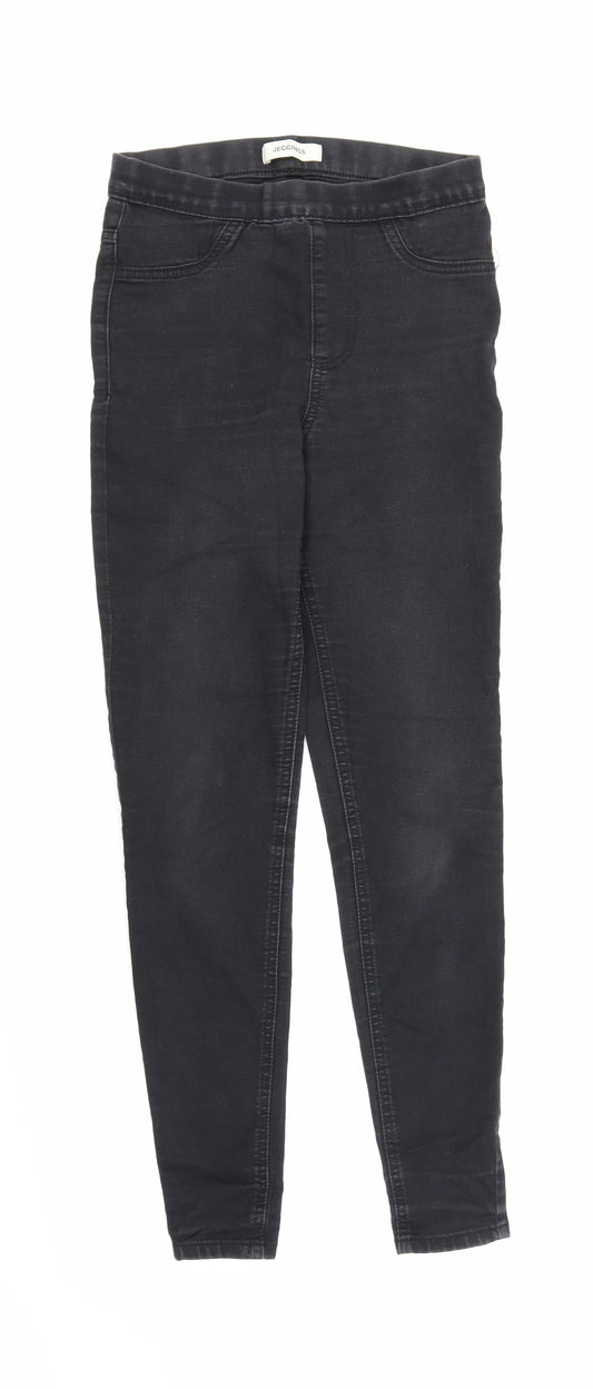 Marks & Spencer Womens Black Denim Jegging Jeans Size 8 L26 in