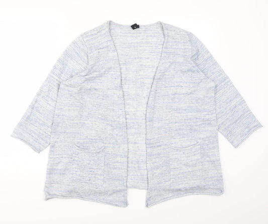 Adia Womens Blue Cardigan Jumper Size S