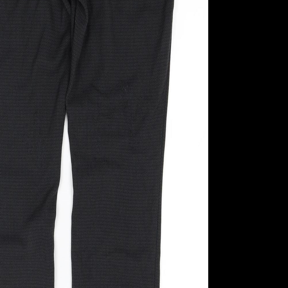 Womens UK Size 12 Marks and Spencer Regular Fit Grey Trousers