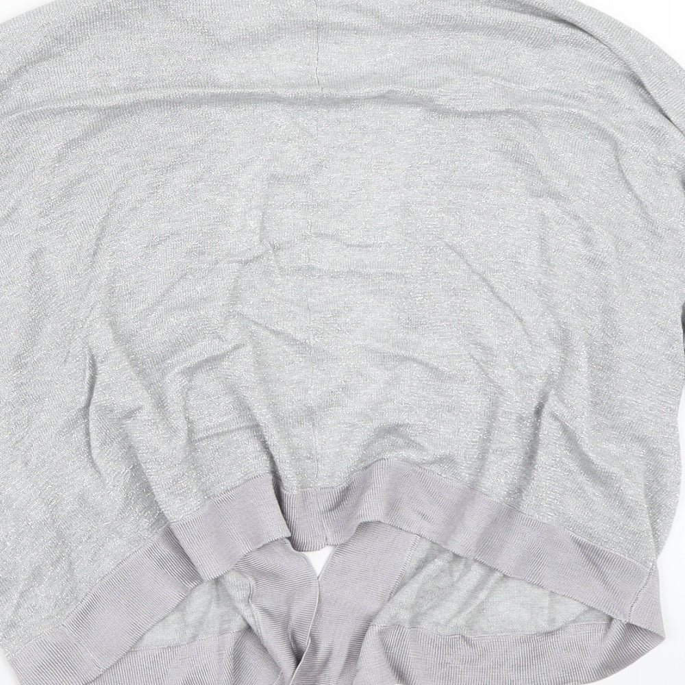 Wallis Womens Grey Cardigan Jumper Size M