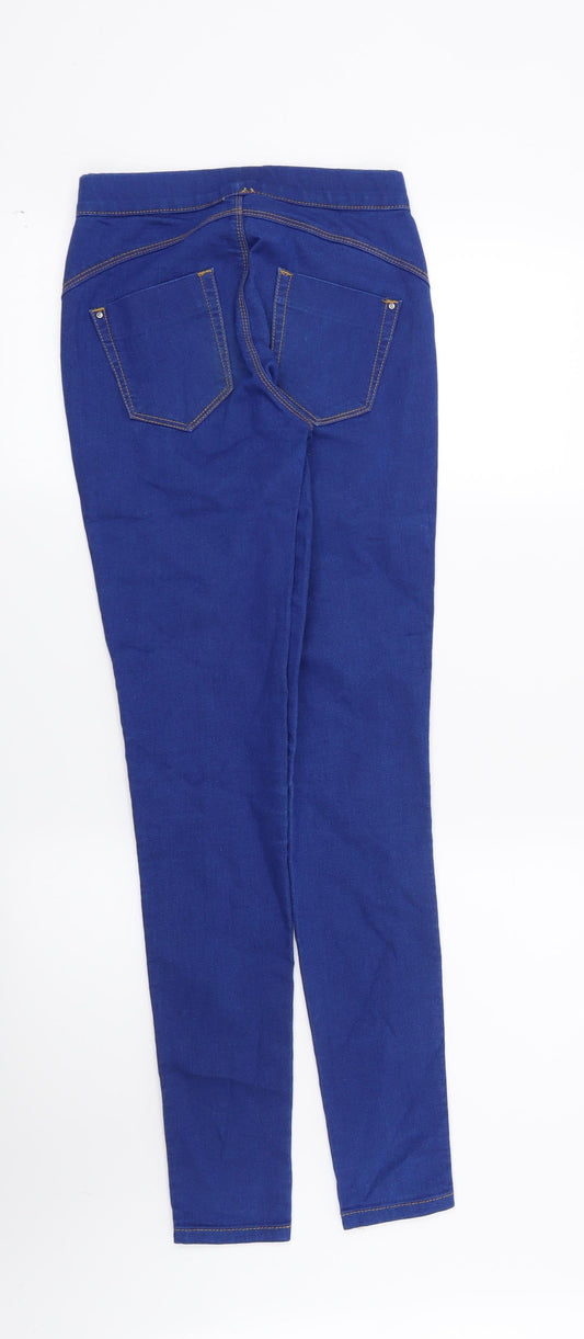 Denim CO Womens Blue Jegging Jeans Size 4 L29 in