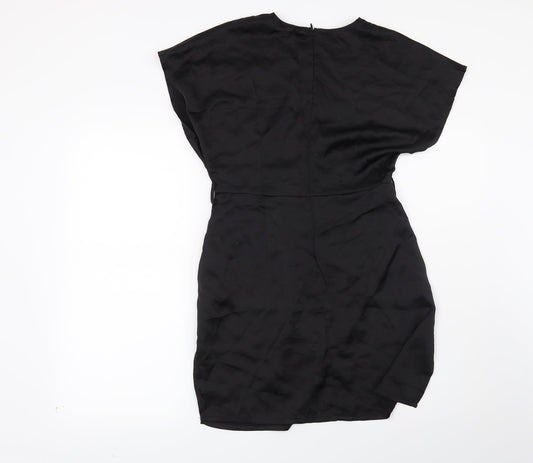 Nasty Gal Womens Black Basic Blouse Size 6