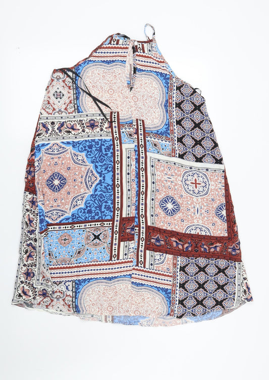 Atmosphere Womens Beige Paisley Slip Dress Size 10