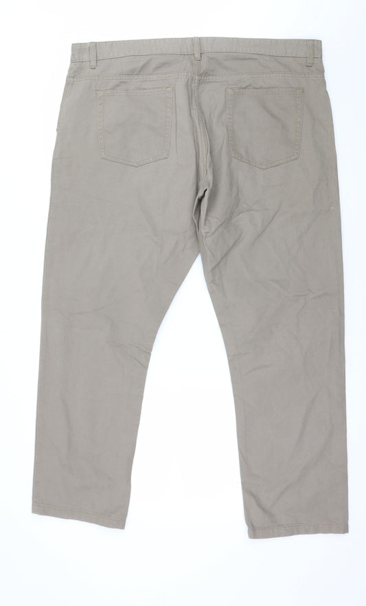 Matalan Womens Brown Trousers Size 40 in L29 in