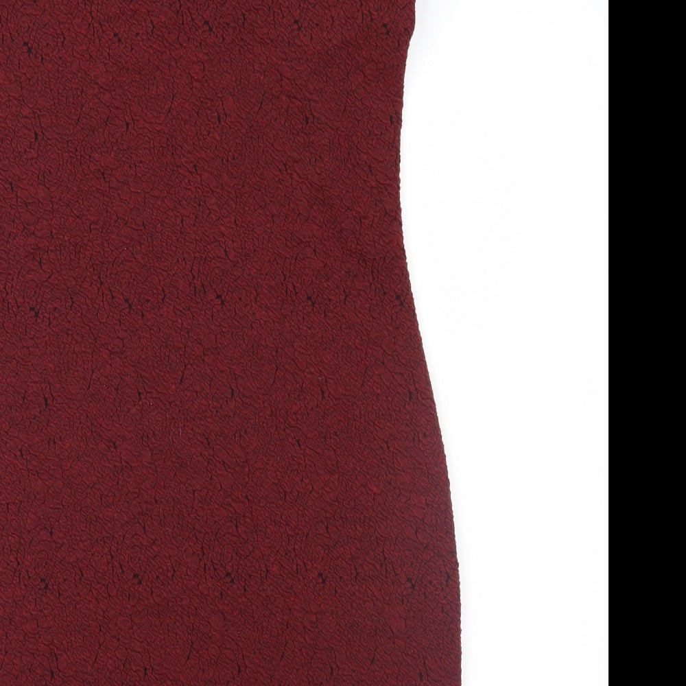 AX Paris Womens Red Sheath Size 14